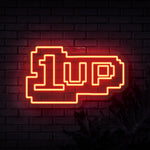 1 Up Neon Sign - Sketch & Etch Neon