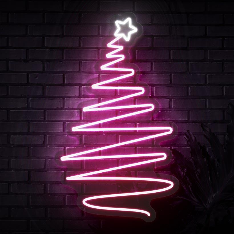 Neon Christmas Tree | & Etch US