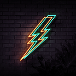 Neon Lightning Bolt