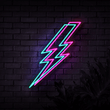 Neon Lightning Bolt