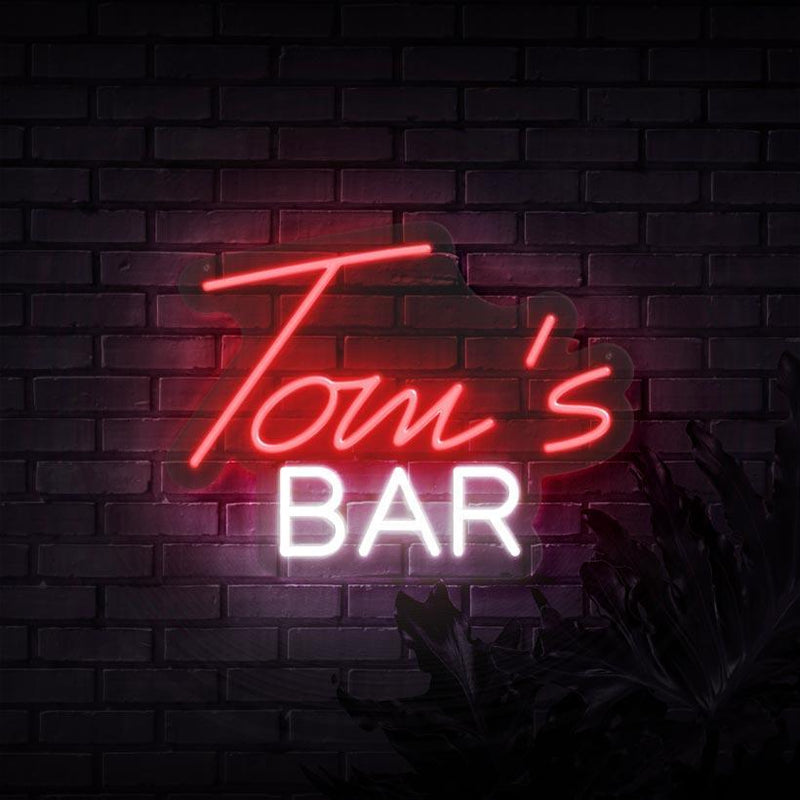 Personalized Neon Bar Sign