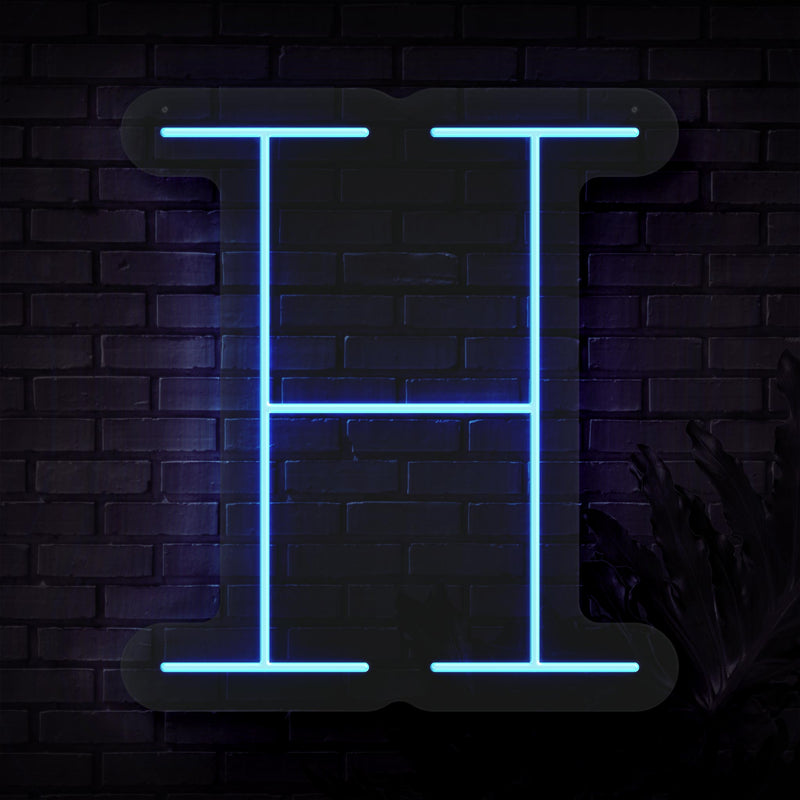 Personalized Initial Letter Neon Sign (Small)