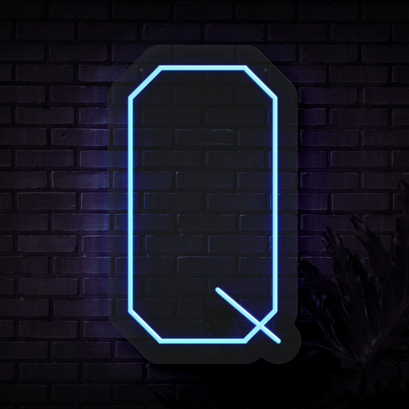 Personalized Initial Letter Neon Sign (Small)