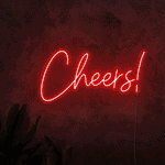 Cheers Neon Sign