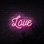 Love Neon Sign - Sketch & Etch Neon