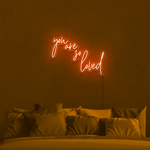 You Are So Loved Neon Sign | Sketch & Etch US