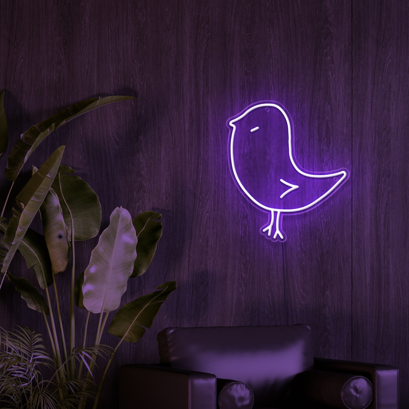 Bird Neon Sign