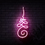 Unalome Yoga Symbol Neon Sign - Sketch & Etch Neon